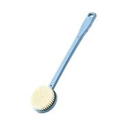 JINGYAN Esponjas para baños Long Handle Bath Brush Soft Hair Set Detachable Back Shower Scrub Household Does Not Hurt The Skin(White)