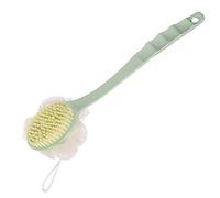 JINGYAN Esponjas para baños Shower Brush, Long Handle, Bath Massage, Back Cleaning, Household Scrubbing, Magic, Flower(Green)