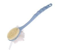 JINGYAN Esponjas para baños Shower Brush, Long Handle, Bath Massage, Back Cleaning, Household Scrubbing, Magic, Flower(Blue)