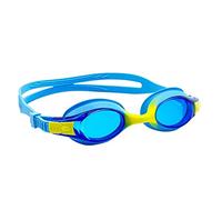 JINGYAN Gafas de natación Colorful Adjustable Waterproof Anti-Fog Anti-UV Swimming Goggles Glasses(Blue)