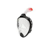 JINGYAN Gafas de natación Diving Masks Swimming Mask Full Anti-Fog Snorkeling Underwater Glasses Training(Schwarz,L)