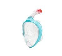 JINGYAN Gafas de natación Diving Masks Swimming Mask Full Anti-Fog Snorkeling Underwater Glasses Training(Blue,M)