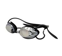 JINGYAN Gafas de natación Swimming Glasses Professional Arena Colorful Game(Schwarz)