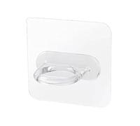 JINGYAN Ganchos Multiusos 1Pc Wall-Mounted Multifunctional Round Hooks Free Punching Seamless Paste Storage Rack Kitchen Bathroom Household Ring Hanger