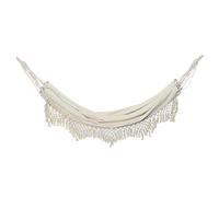 JINGYAN Hamacas 2 Personas máximo de 200 kg Hamaca Grande Macrame marginada Doble swammock swamk Net Silla/Columpios Colgante Interior(100 * 200cm)