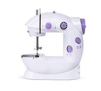 JINGYAN Máquinas de coser básicas Two-speed double-line portable electric household multifunctional sewing machine with light knife pedal