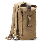 JINGYAN Mochilas para exteriores Large Man Travel Bag Mountaineering Backpack Male Luggage Canvas Bucket Shoulder Army Bags For Boys Men Backpacks mochilas