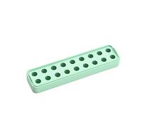 JINGYAN Moldes para helados Assorted 4 styles silicone mini ice cube tray with bin small ball mold for freezer with box(D)