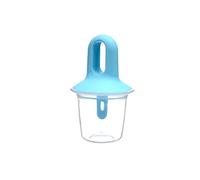 JINGYAN Moldes para helados Mini Popsicle Mold Ice Cream Ball Machine Fruit Milk Shake DIY Self made(Blue)