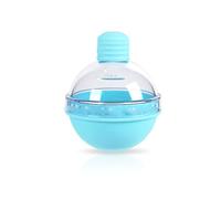 JINGYAN Moldes y bandejas para hielo Round Ball Ice Mold Hockey Frozen Maker Plastic Mould Whiskey Tray Bar Tool Kitchen Baking Gadget Accessories(Blue)