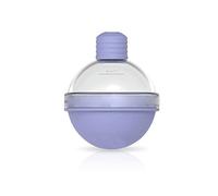 JINGYAN Moldes y bandejas para hielo Round Ball Ice Mold Hockey Frozen Maker Plastic Mould Whiskey Tray Bar Tool Kitchen Baking Gadget Accessories(Purple)