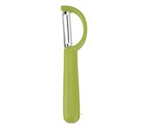 JINGYAN Peladoras Fruit and Vegetable Peelers, Peeler for Potatoes with Ergonomic Silicone Handle,Kitchen Gadgets(Green)