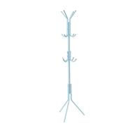 JINGYAN Percheros Iron Art Hanger Tree Coat Stand Branch Creative Rack Hat Floor For Bedroom Home Living Room(Blue)