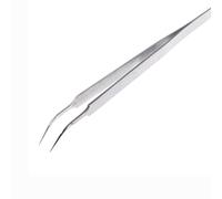 JINGYAN Pinzas Long Ultra Precision Stainless Steel Tweezers Industry Straight Curved Electronic Pointed for Phone Repair