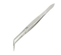 JINGYAN Pinzas Tweezers Bend Chuck With Positioning Straight Curved Tweezer For Dentistry Restoration Tea Set Planting