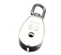 JINGYAN Poleas disponibles en la vida cotidiana, polea de una sola rueda, juego de cuerda de elevación giratoria, herramientas que ahorran tiempo y ahorran mano de obra (M15)