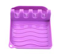 JINGYAN Posacucharas 2 PCS Multifunctional Soup Spoon Pad Pot Cover Bracket Non-slip Heat-resistant Suitable for Shovel Pliers Kitchen Gadgets