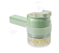 JINGYAN Prensa patatas Handheld Electric Vegetable Cutter Set Wireless Garlic Mud Masher Chopper Pressing Mixer Food