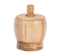 JINGYAN Prensa patatas Mortar And Pestle Set, With Lid, Grinder, Crusher, Grinder, For Pepper, Garlic, Vanilla And Spice Kitchen Tools