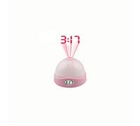 JINGYAN Reloj Despertador Projection Alarm Clock Night Light Starry Digital Color Changing Clocks(Pink)