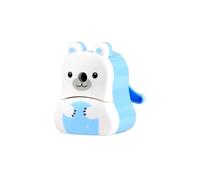 JINGYAN Sacapuntas Student Learning Supplies Pencil Sharpener Tools Stationery Office Accessories(Blue)