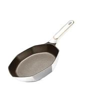JINGYAN Sartenes para freír Wok Maifan Stone Non-stick Pan Household Flat Bottom Gas Stove Induction Cooker No Oil Fume Frying Cookware Kitchen