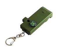 JINGYAN Silbatos Compact Outdoor Multi-Function Whistle, LED Light, and Key Chain Are Good Gifts For Family, Friends and Colleagues Who Like Sports