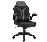 JINGYAN Sillas de Oficina Rotary Computer Office Chair with Adjustable Height of High Back Game(Grijs)