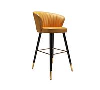 JINGYAN Taburetes de Bar Simple Modern Office Iron Bar Chairs Kitchen Design Chair Stools Armchairs Designer Household Luxury Furniture