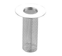JINGYAN Tapón de desagüe para Fregadero Multifunctional Stainless Steel Floor Drain Filter Mesh Basket Filter Hair Trap Bathroom Kitchen Sink Anti-Clog Slag Strainer(LL 36x80mm 1pc)