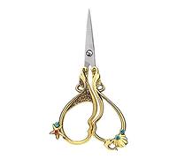 JINGYAN Tijeras Embroidery Scissors Cross Stitch Slant Cut Craft Sewing Tailor Thread(A)
