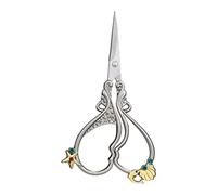 JINGYAN Tijeras Embroidery Scissors Cross Stitch Slant Cut Craft Sewing Tailor Thread(B)