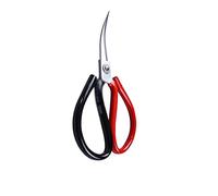 JINGYAN Tijeras Warped Head Scissors Embroidery Scissor for Needlework Curved Cutting Up Cross Stitch Tailor Sewing Tools(2-White blade)