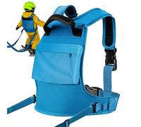 Jingyash Arnés de entrenamiento de esquí para niños, control de velocidad, correas protectoras de práctica de deportes de invierno, arnés de esquí, para niños, niñas, hijo e hija