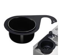 Jingyash Cesta coladora para fregadero de esquina, cesta recogedora de alimentos para fregadero - Colador de drenaje de multifuncional - Cesta del colador del acero