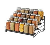 Jingyash Organizador de Cocina para Armario - Estante para Alimentos de 4 Niveles - Estantes de Almacenamiento para Cocina,para Despensa, Botellas, Armarios, Encimera, Frascos, Hogar y Salsas
