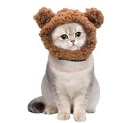 Jingyash Sombrero Lindo para Mascotas | Gorro de Oso cálido para Perros - Gorros cálidos de Invierno navideños, Transpirables y Ajustables, para Mascotas Medianas y pequeñas, Perros y Cachorros