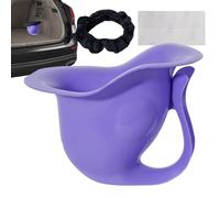 Jingyash Tiny Potty - Inodoro antideslizante portátil con forma de lindo - Orinal de viaje para niños | para uso comercial, casa rodante, baño, baño al aire libre, asiento, hogar, viajes