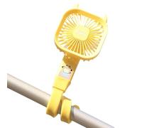 Jingyash Ventilador de Cochecito | Refrescante de Silicona Flexible y Plegable - Ventilador para Sillas de Coche Infantiles,Para Asientos De Coche Cunas Camping Viajes Carrito De Golf Cama Tienda