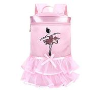 Jingyi Mochila de Ballet, Mochila de satén para Baile de Ballet para niños Bailarina con Lentejuelas para niña Mochila de Bailarina(#1)