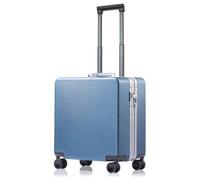 JingYi Store Maleta Pequeña Maleta De Viaje De Corta Distancia Maleta Ligera Maleta De Cabina De 18 Pulgadas Maleta con Ruedas Universal(Blue)