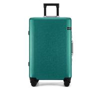 JingYi Store Maleta Silenciosa Maleta De Gran Capacidad Maleta De Excursión Maleta con Ruedas Duradera Ruedas Universales(Green,22in)