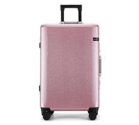 JingYi Store Maleta Silenciosa Maleta De Gran Capacidad Maleta De Excursión Maleta con Ruedas Duradera Ruedas Universales(Pink,24in)