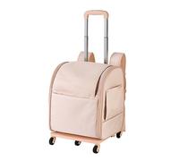 JingYi Store Mochila Grande para Gatos Maleta Desmontable Bolsa para Mascotas Transpirable Bolsa para Gatos De Excursión Mochila Portátil (Color : Pink, Size : 40 * 27 * 42cm)