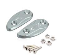 Jingyingtt 2 piezas de cubierta orificio for espejo retrovisor motocicleta, tapa eliminadora impulsado por parabrisas compatible con Hon&da CBR1000RR CBR1000 RR 2020-2021-2022-2023