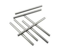 JINGZEYU 2 Uds Tubo De Acero Inoxidable 304, Diámetro Exterior 10mm ID 9mm 8mm 7mm 6mm 500mm Tubo Redondo Hueco De Metal Largo(6mm ID)