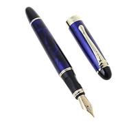 Jinhao X450 - Pluma estilográfica de lujo para hombre, para estudiantes de negocios, 0,5 mm, para plumas estilográficas de punta extrafina para hombres