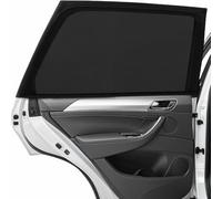 JINHUAHUOTUI Parasol Coche para Ford Kuga SUV 2019-2024 2025, ventanillas Laterales Pack de 4 protección UV bebés niños Rejilla Transpirable Funda Ventana Auto Calor