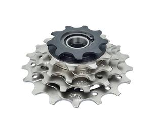 Jinhxofs Piñón de Bicicleta Libre Engranaje Rueda Libre Cassette 5 Velocidades Paquete Cambios Suaves Conjunto Compacto Dientes 9-18 Aleación Aluminio Acero