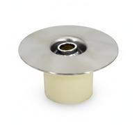 Jinhxofs Tobera Chorro Piscina Resistente Tobera Acero Inoxidable, 1.5 Pulgadas
